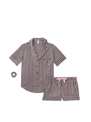 Фланелевая пижама Victoria’s Secret Shimmer Short Pj Set