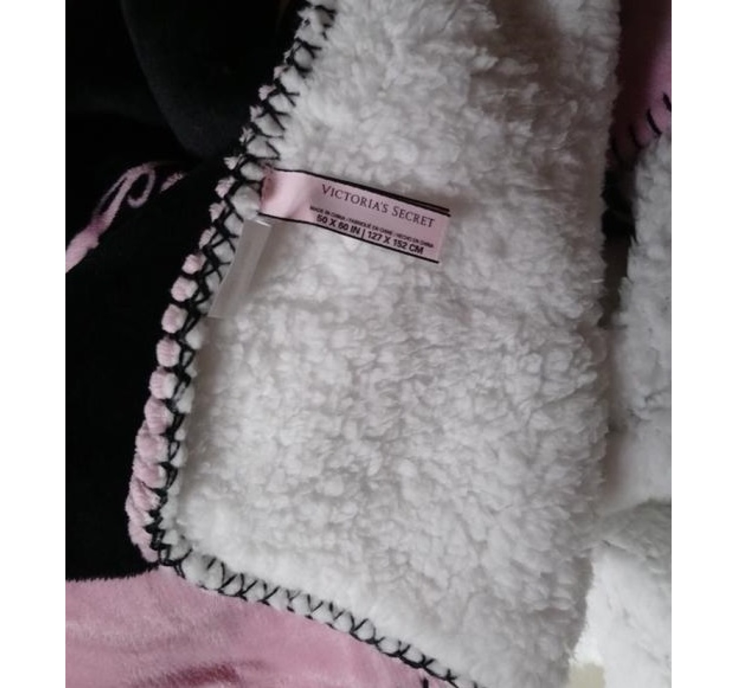 Плед Victoria’s Secret logo VS