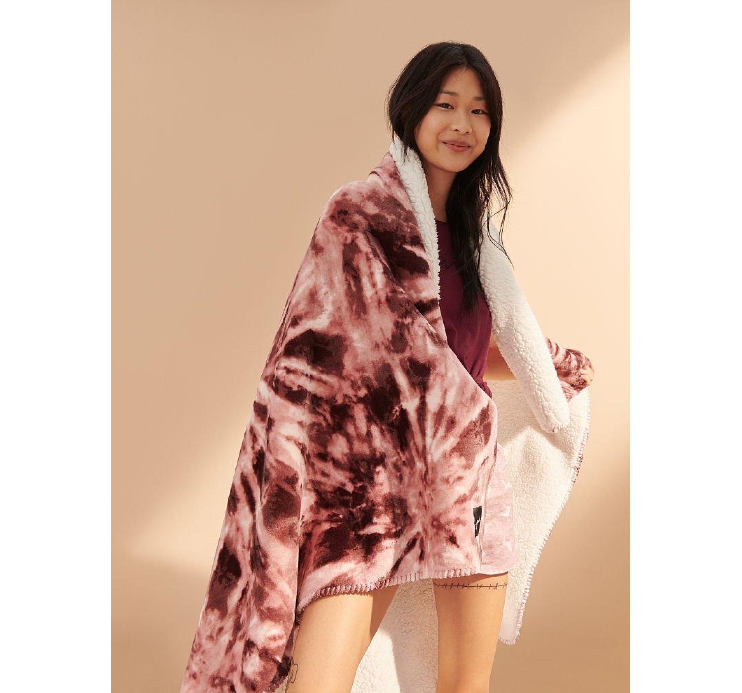 Плед PINK Victoria's Secret Sherpa Blanket
