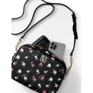 Сумка Вікторія Сікрет The Victoria Top Zip crossbody Floral print
