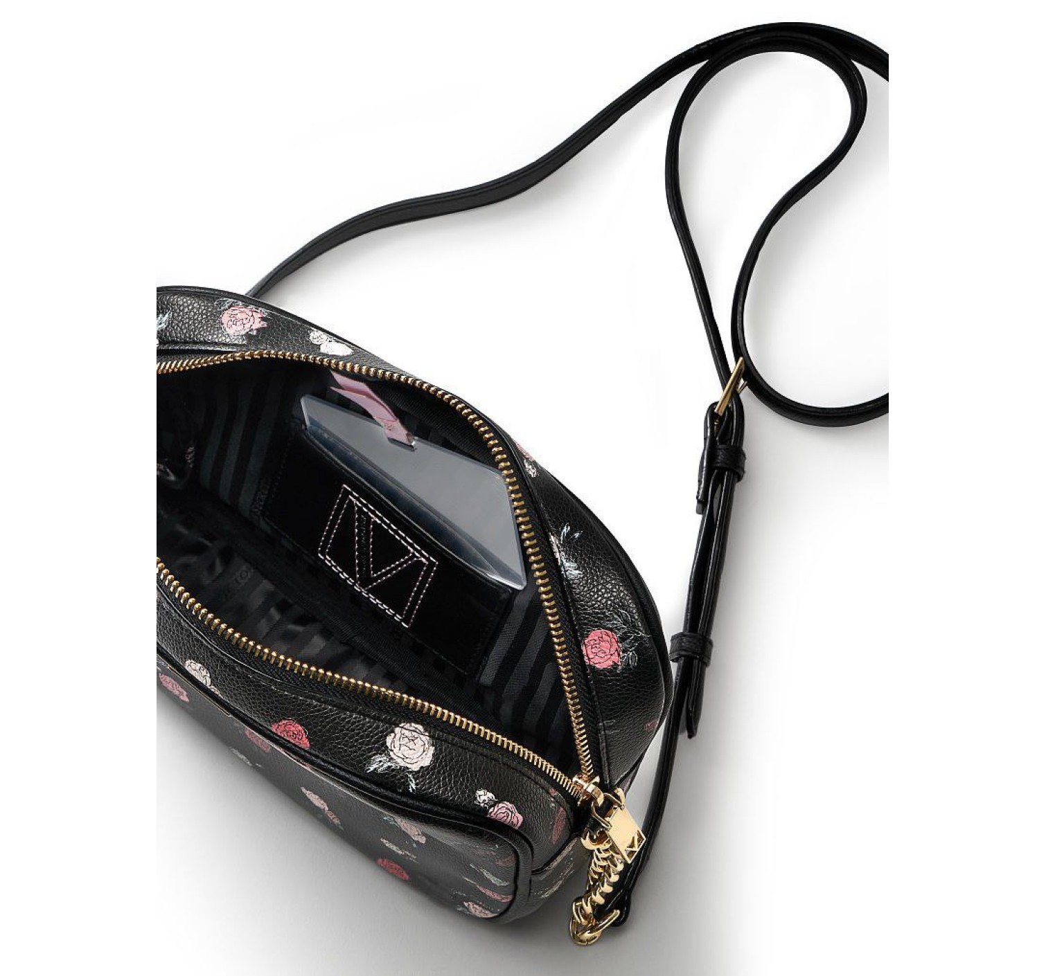 Сумка Вікторія Сікрет The Victoria Top Zip crossbody Floral print