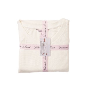 Пижама Glow Waffle Henley and Jogger Set Vanilla Dream
