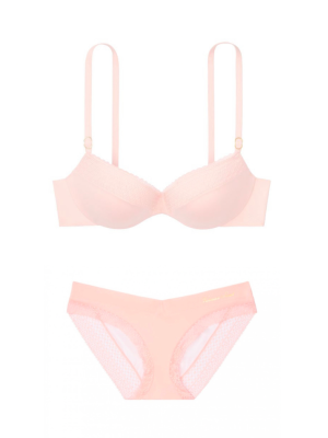 Комплект белья Виктория Сикрет Incredible lined balconett Bra set