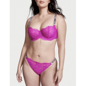 Комплект білизни Wicked Unlined Lace Shine Strap Balconette Bra