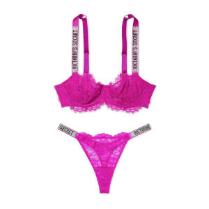Комплект білизни Wicked Unlined Lace Shine Strap Balconette Bra