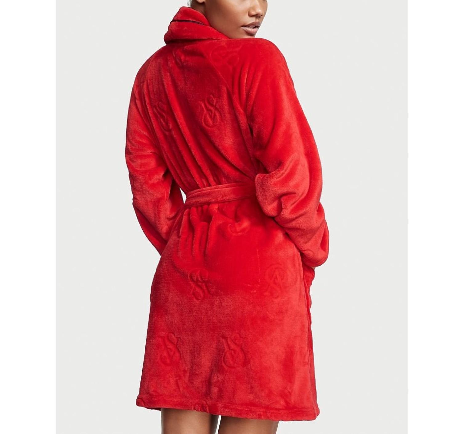 Халат Victoria's Secret Cozy Push Robe Lipstick