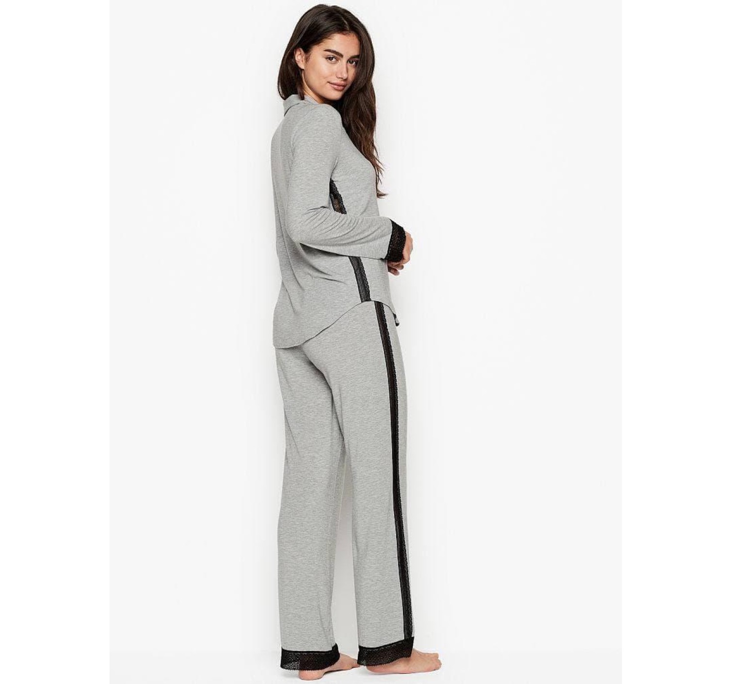 Пижама Victoria’s Secret Modal PJ Set Medium Heather Grey