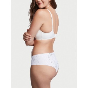 Трусики безшовні чики Victoria's Secret No show Cheeky panty White