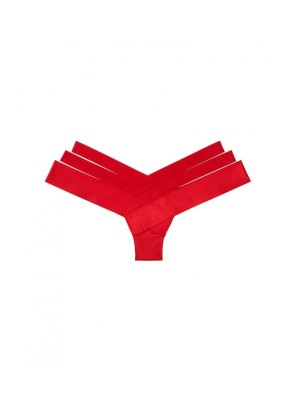 Трусики VS Very Sexy Red Banded Strappy Cheeky panty