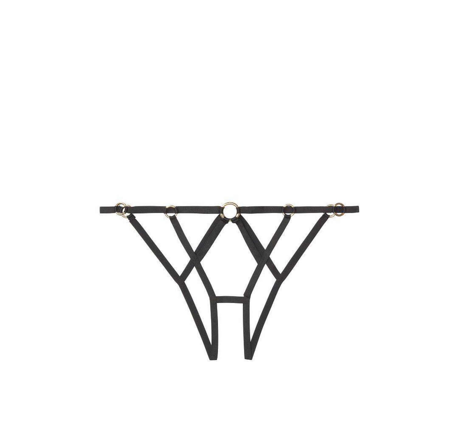 Комплект белья Victoria’s Secret Very Sexy Banded Black Rings Set