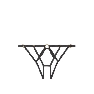 Комплект белья Victoria’s Secret Very Sexy Banded Black Rings Set