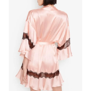 Халат Victoria’s Secret Pink Flounce Robe Lace Robe