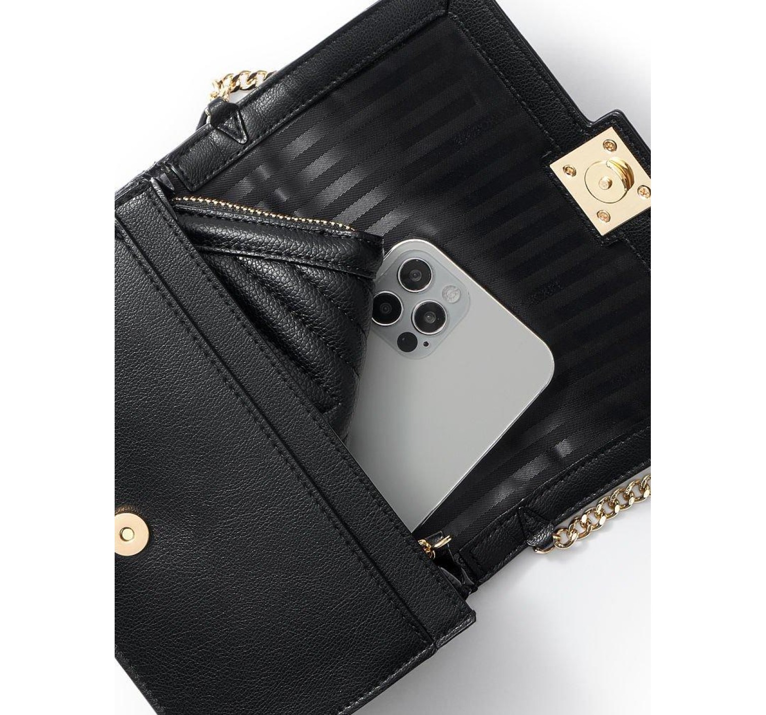 Сумка Crossbody Mini Black Logo Victoria