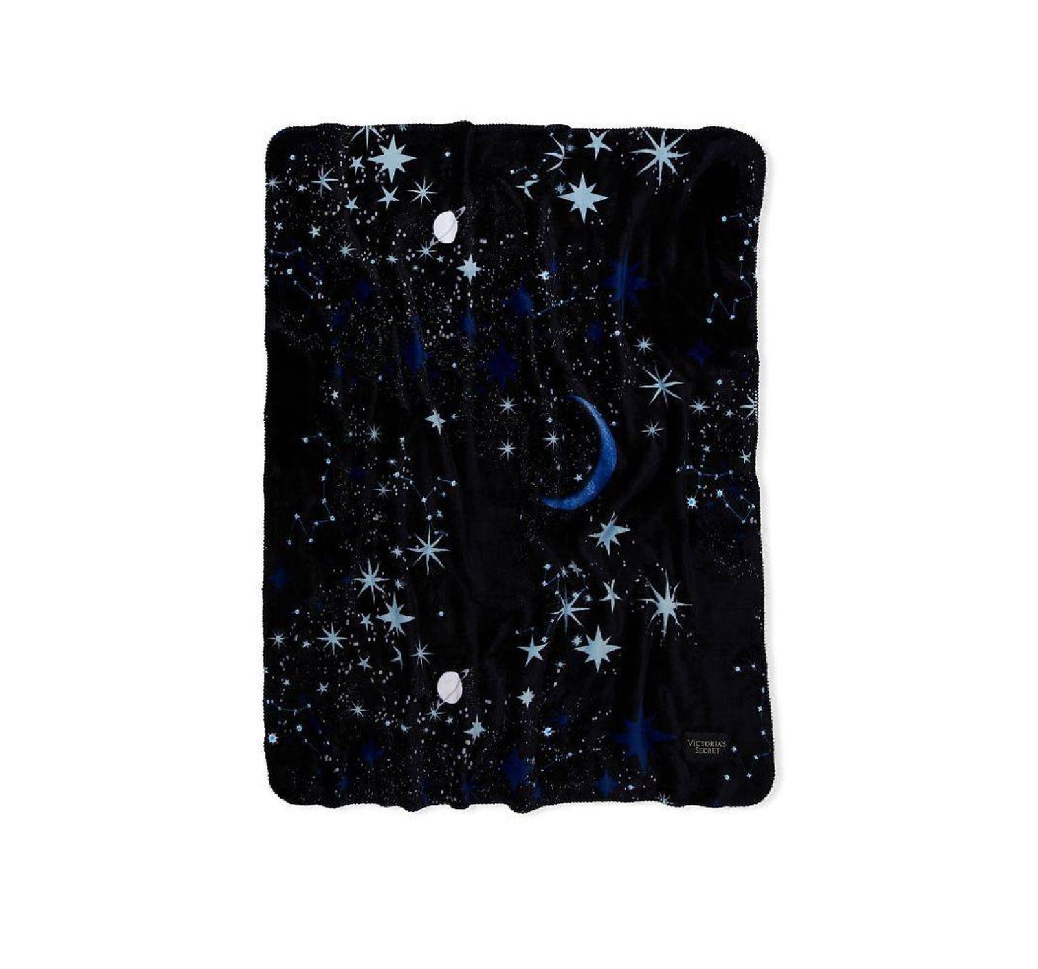 Плед Victoria's Secret Plush Fleece Blanket принт зірки