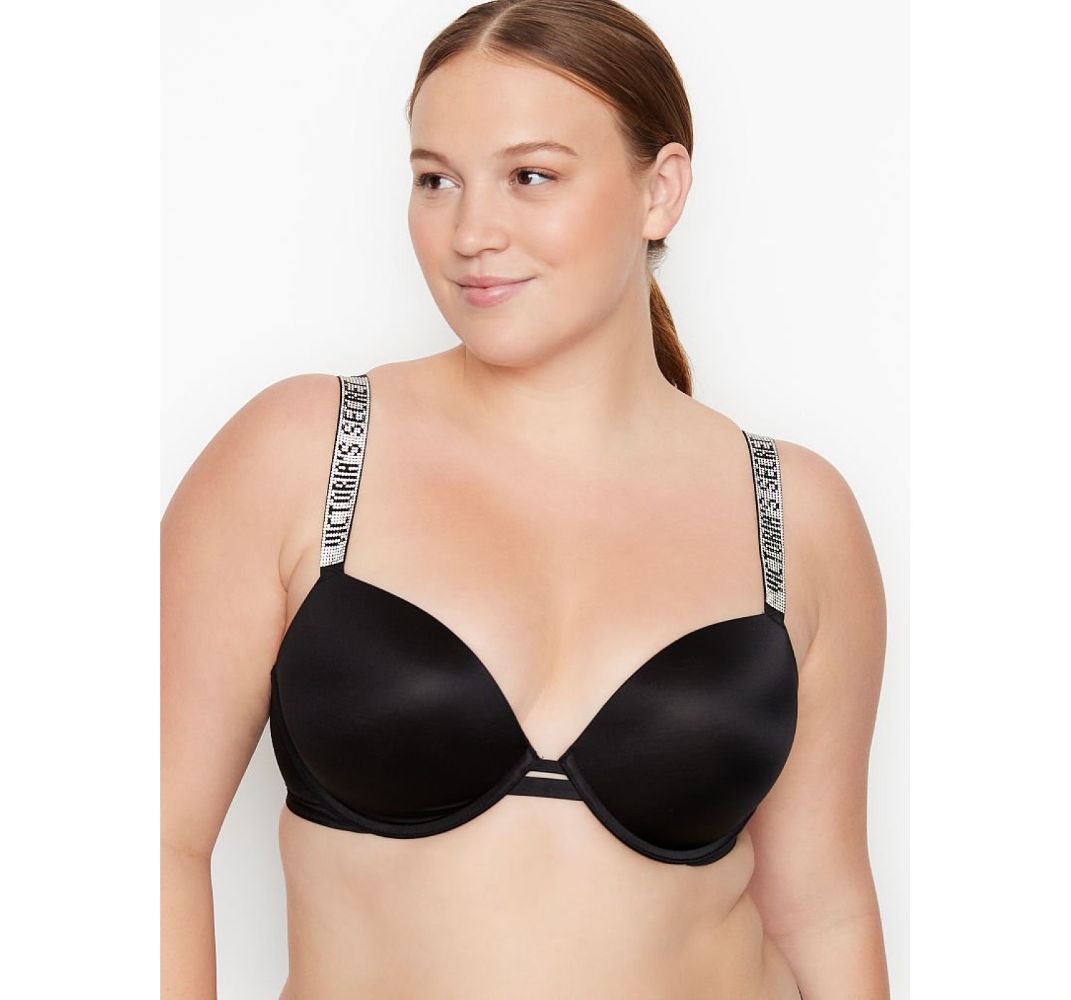 Комплект білизни Victoria's Secret Very Sexy Embellished Strap Push-up Bra set❤️