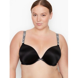 Комплект белья Victoria’s Secret Bombshell Add-2-cups Push-up Embellished Strap Bra set❤️