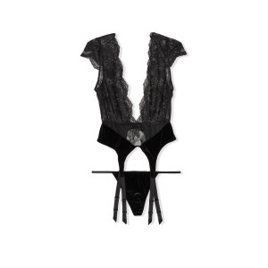 Боді Victoria's Secret Very Sexy Lace Velvet Babydoll