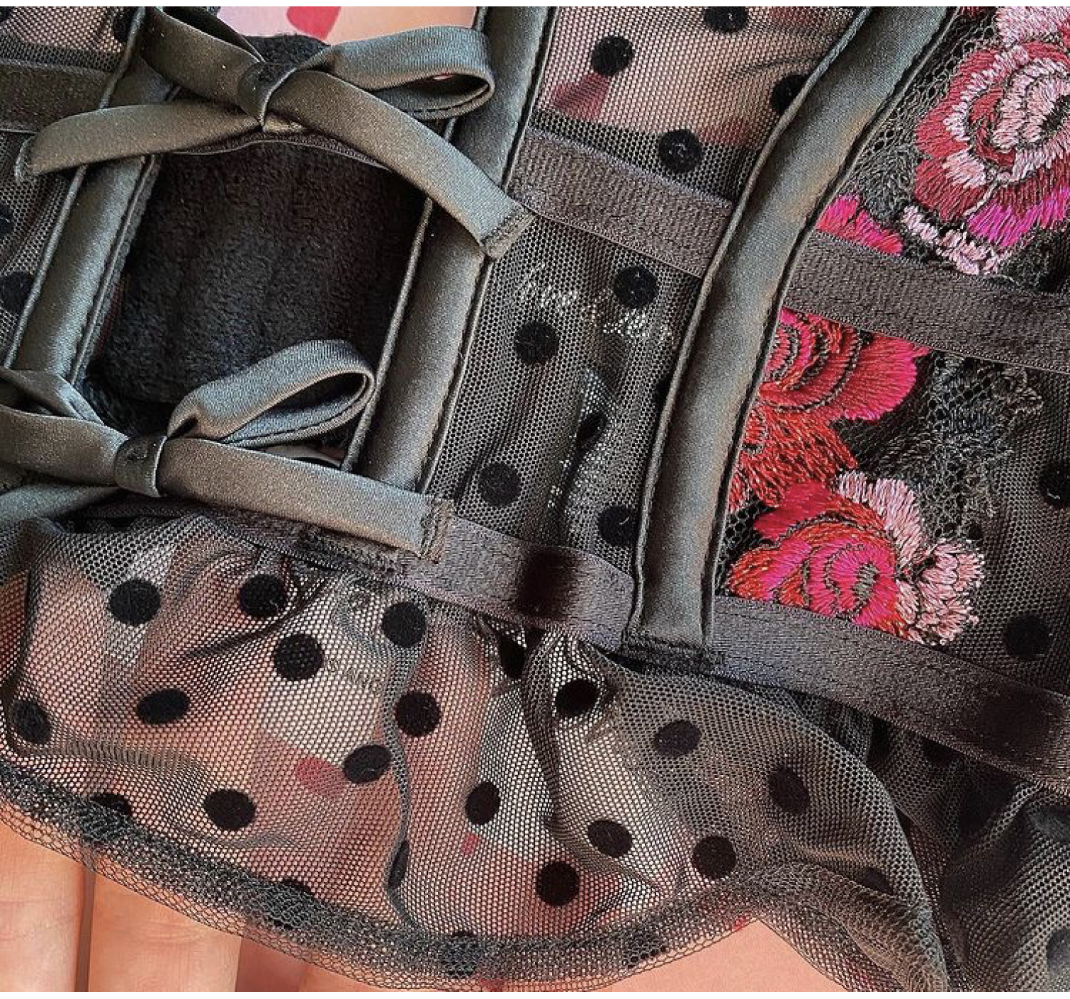 Бюстьє LOVE & LEMONS❤️Luxe Lingerie Embroidered Bustier