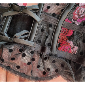 Бюстьє LOVE & LEMONS❤️Luxe Lingerie Embroidered Bustier