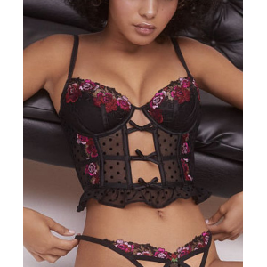 Бюстьє LOVE & LEMONS❤️Luxe Lingerie Embroidered Bustier