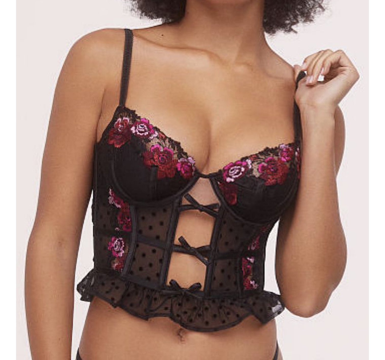Бюстьє LOVE & LEMONS❤️Luxe Lingerie Embroidered Bustier