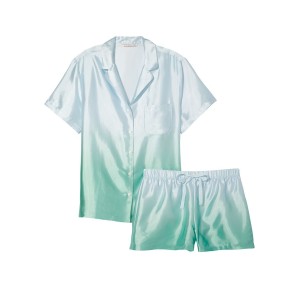 Пижама Sea Glass Ombre Satin Short PJ Set 