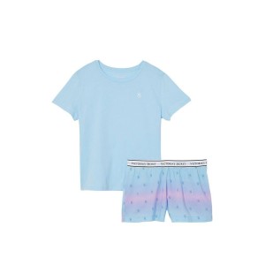 Піжама Tee-jama Cotton Short PJ Set Blue