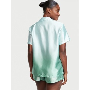 Пижама Sea Glass Ombre Satin Short PJ Set 
