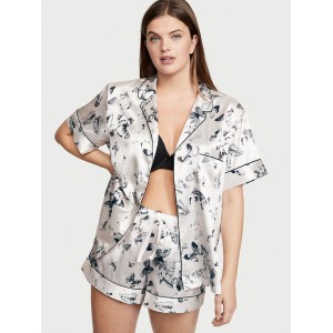 Піжама Butterfly print Satin Short PJ Set