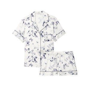 Піжама Butterfly print Satin Short PJ Set