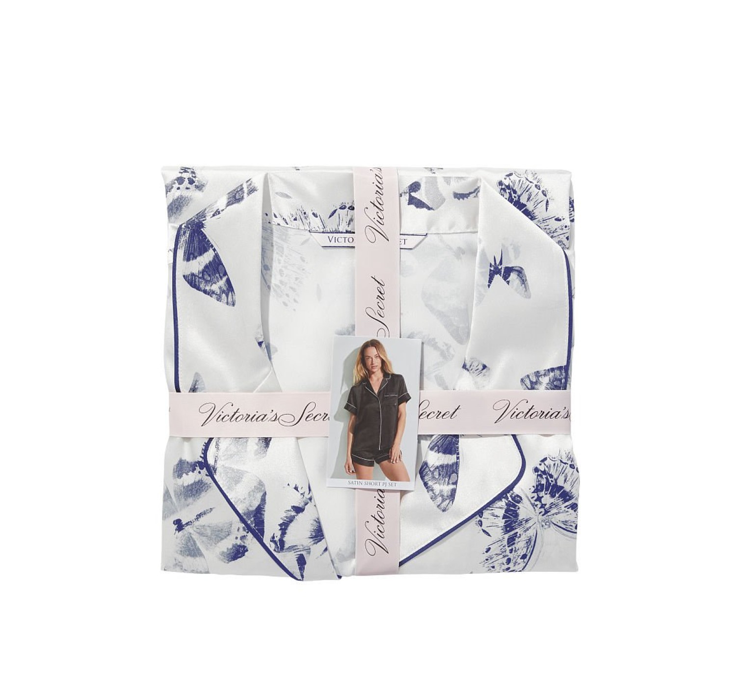 Піжама Butterfly print Satin Short PJ Set
