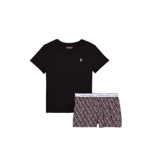 Пижама Tee-jama Cotton Short PJ Set VS Diamond Monogram