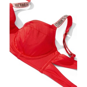 Купальник Wicked Bikini Top Shine Strap Lipstick SWIM