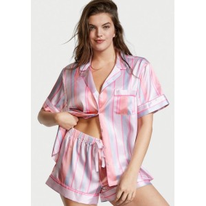 Пижама Multicolored stripes Satin Short PJ Set 