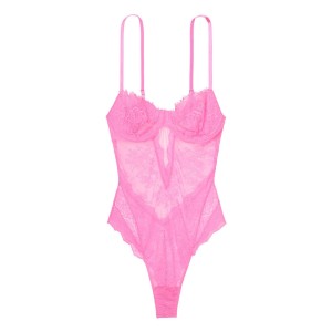 Боди Very Sexy Wicked Unlined Balconette Teddy Rose Lace