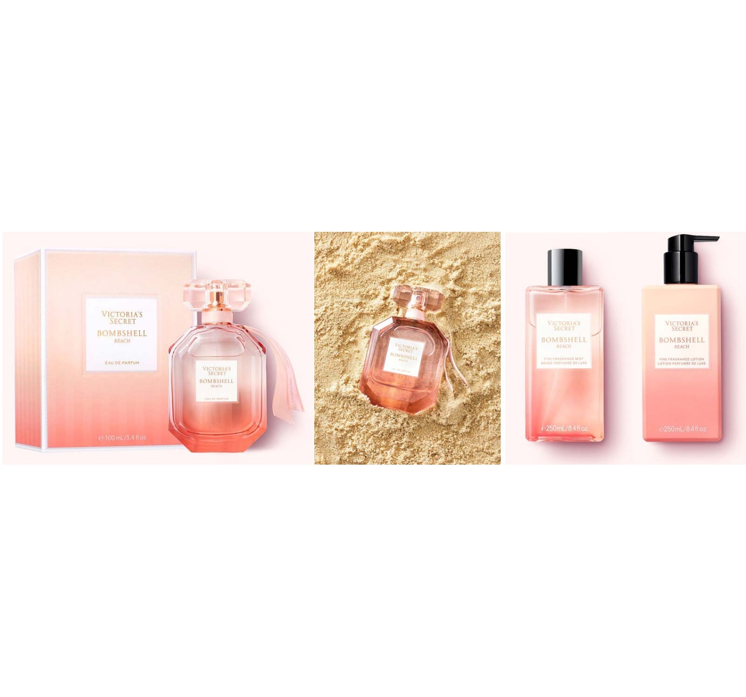 Парфюмированный спрей для тела Bombshell Beach Victoria's Secret
