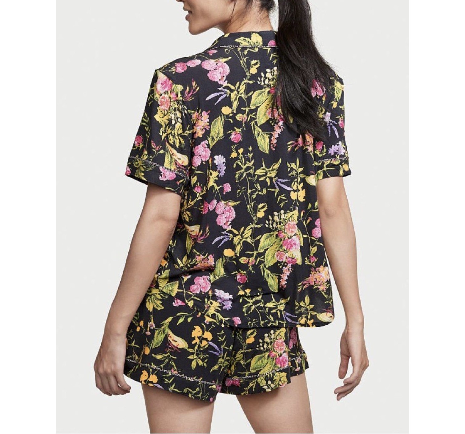 Пижама Victoria’s Secret Modal Boxer Pj Set Floral print