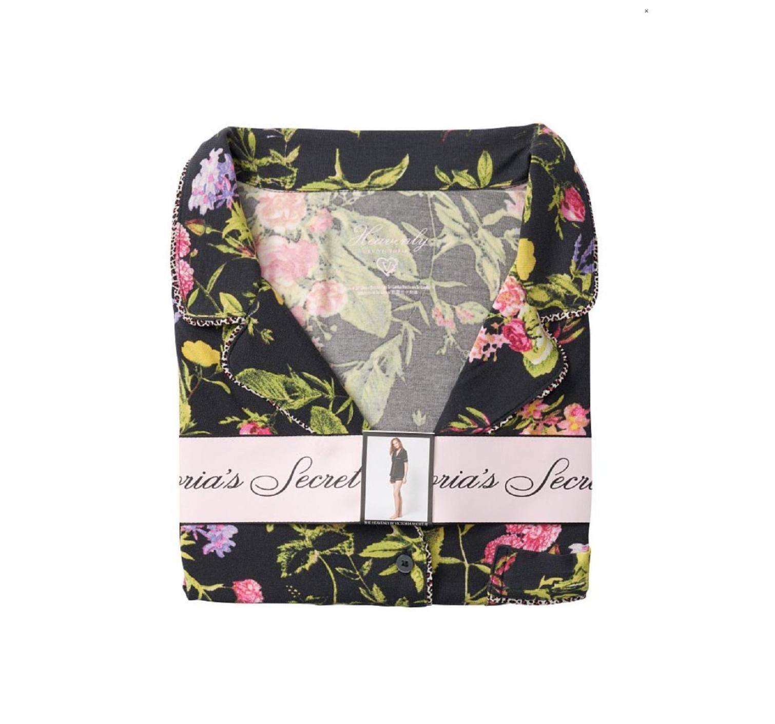 Пижама Victoria’s Secret Modal Boxer Pj Set Floral print