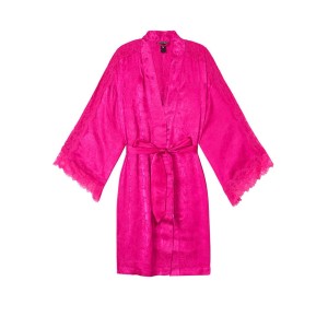 Халат Satin Jacquard Flounce Robe
