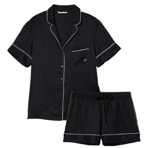 Сатиновая пижама Victoria’s Secret The Satin Short PJ Set