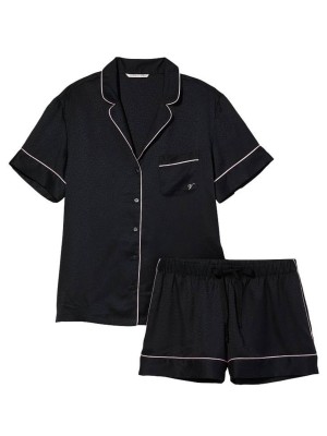 Сатиновая пижама Victoria’s Secret The Satin Short PJ Set