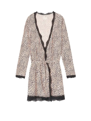 Халат Victoria’s Secret Modal Ballerina Robe Leopard