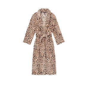 Халат Victoria's Secret Cozy Plush Long Robe True Leopard