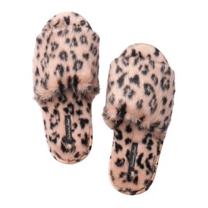 Домашні капці Victoria's Secret Leopard Faux Fur Slipper