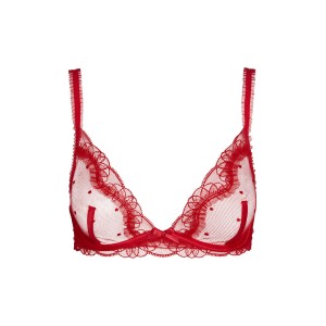 Комплект білизни LOVE & LEMONS Red Lace Bra set❤️