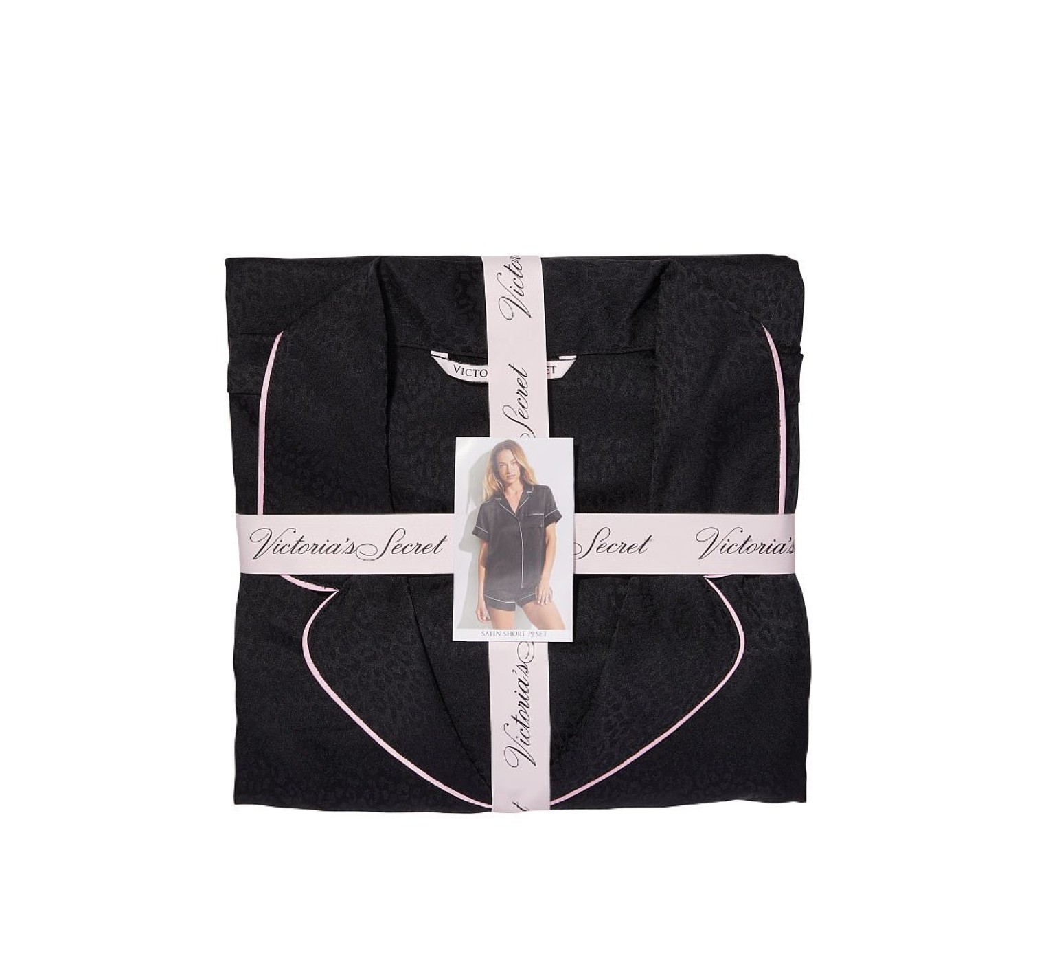 Сатиновая пижама Victoria’s Secret The Satin Short PJ Set