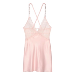 Пеньюар Shine Strap Satin Lace Slip Victorias Secret