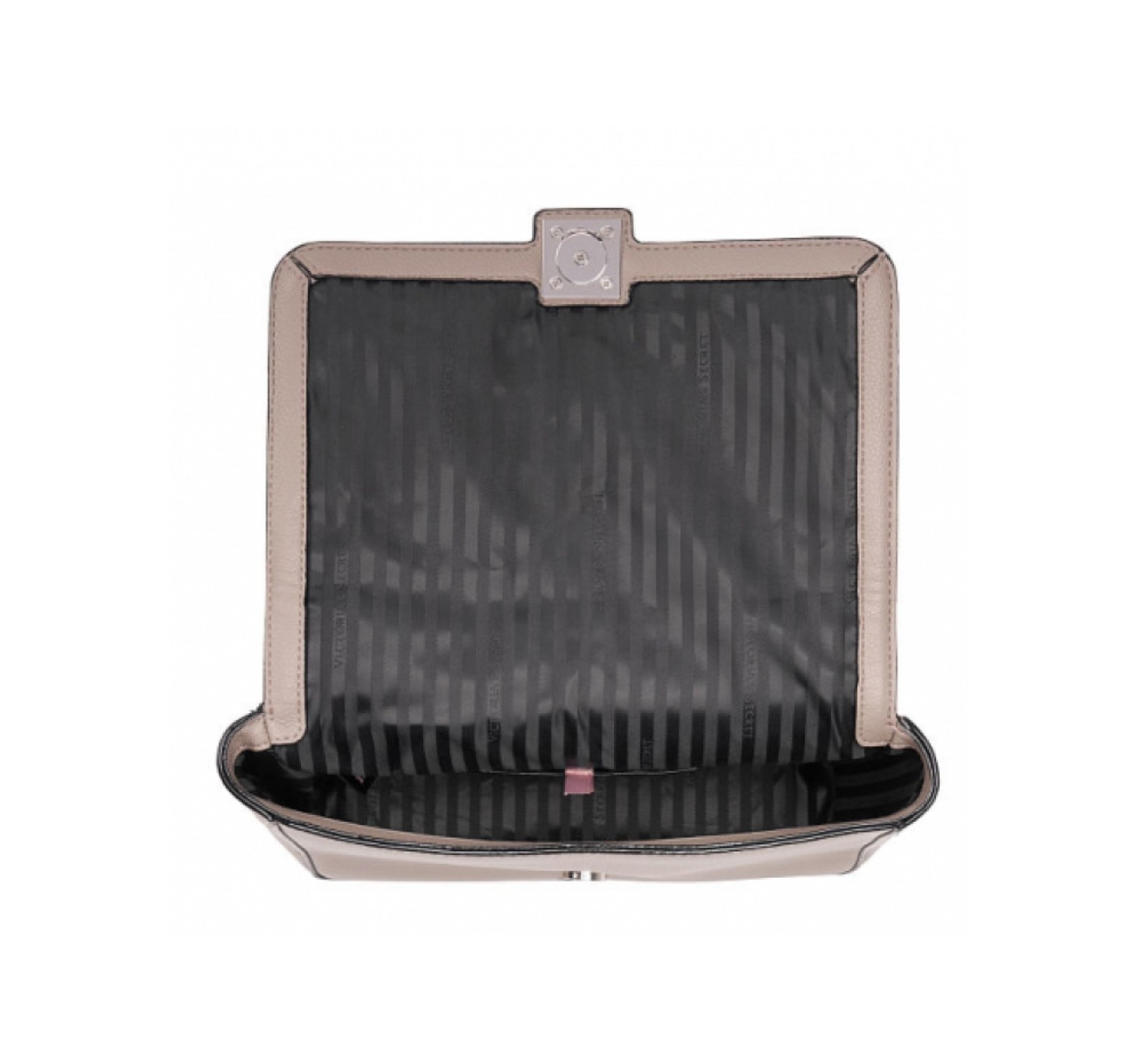 Кросс-боди Виктория Сикрет Medium Shoulder Bag Grey with Gold dot