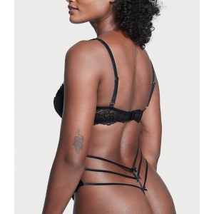 Вельветове боді Victoria's Secret Very Sexy Velvet Wicked Teddy