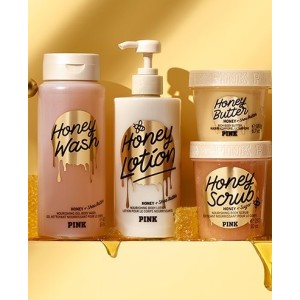 Гель для душу-скраб Honey Scrub Wash PINK Victoria's Secret